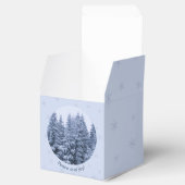 Magisch winterbos - kerstfeest bedankdoosjes (Geopend)