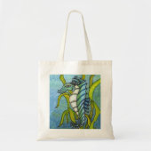 Magisch Zee Paard Dragon Bag Tote Bag (Voorkant)