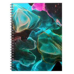 Magische achtergrond. Handverf. Flow Creativiteit Notitieboek