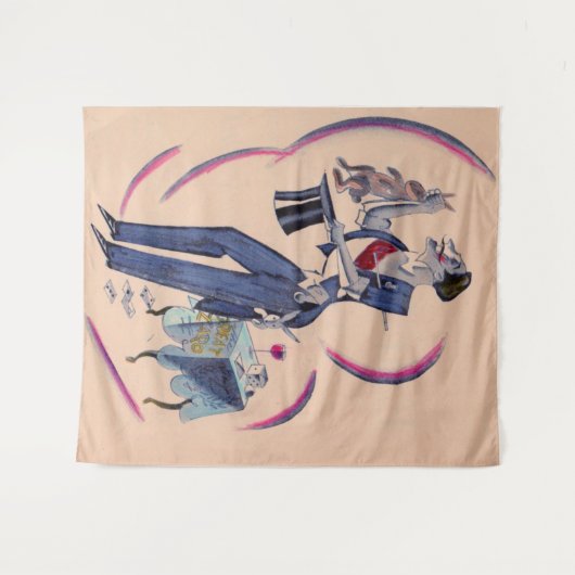 magische afdruk wandkleed (Voorkant (horizontaal))