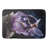 Magische Amethist Fantasy Fairy Badmat (Voorkant)