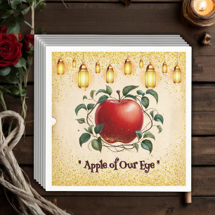 magische appel van onze ogen Baby shower Servet