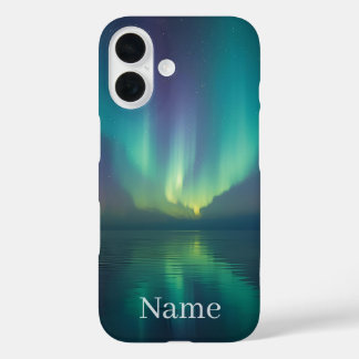 Magische Aurora Case – Op maat gemaakte naam cadea