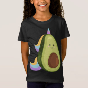 Magische avocado eenhoorn grappig veganistisch ete t-shirt