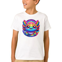 Magische Axolotl: Kleurrijke verbeelding voor kind