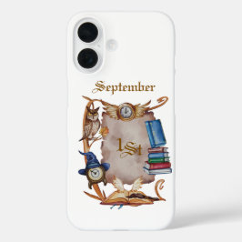 Magische Back-to-School Waterverf iPhone 16 Hoesje