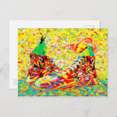 Magische berg briefkaart (Voorkant / Achterkant)