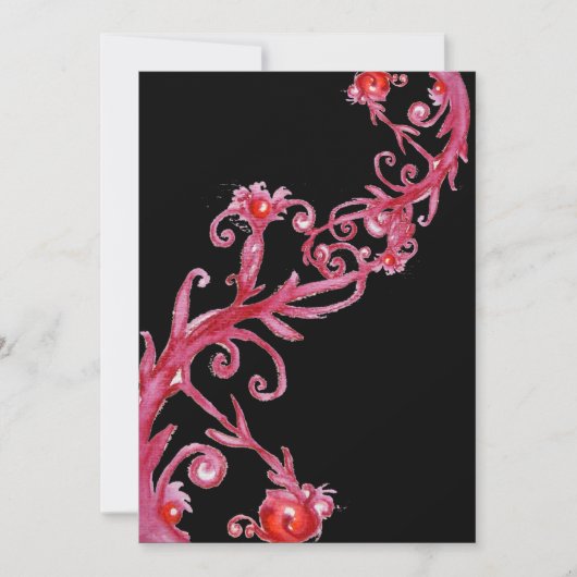 MAGISCHE BESJES, rood zwart Kaart (Voorkant)