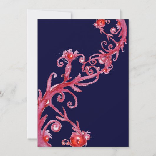 MAGISCHE BESSEN, rood blauw Kaart (Voorkant)