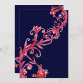 MAGISCHE BESSEN, rood blauw Kaart (Voorkant / Achterkant)