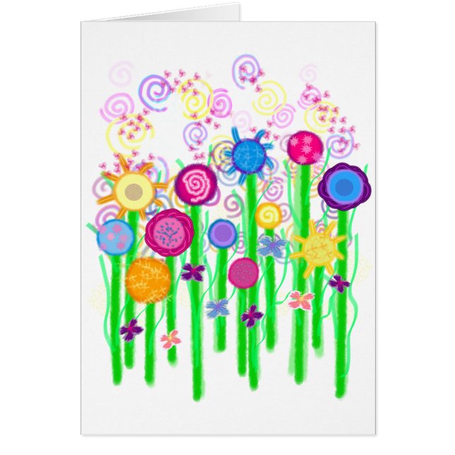 Magische bloemen (Voorkant)