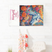 Magische bloemeneenhoorn banner (Insitu)