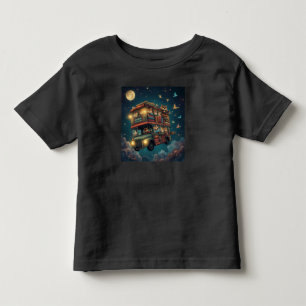 Magische Boek Bus Avontuur Kinder Shirts