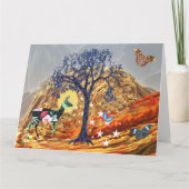 Magische boom kaart (Achterkant)