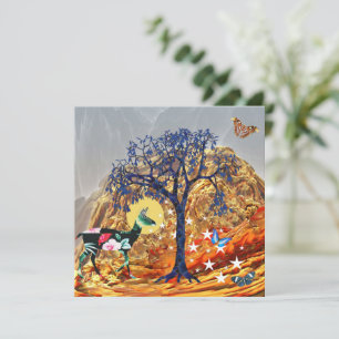 Magische boom kaart