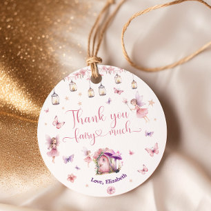 Magische Bos Fairy Bloemen Tuin Verjaardag Bedankjes Labels