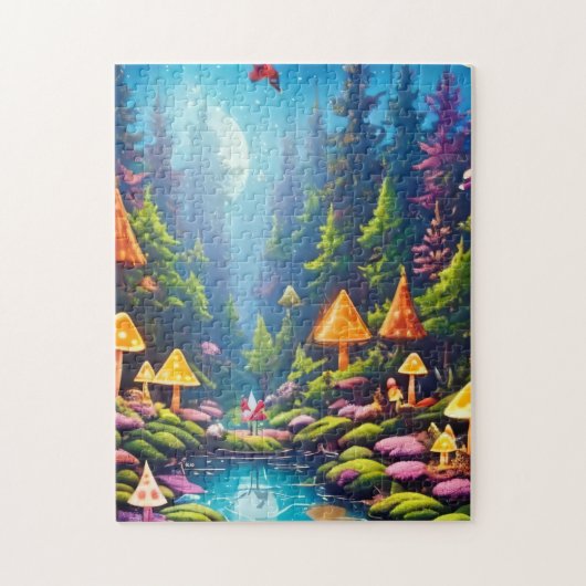 Magische bospuzzel – 252 stuks legpuzzel (Verticaal)