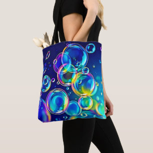 Magische bubbelkleuren draagtas