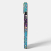 MAGISCHE BUTTERFLES IN BLUE GOLD SPARKLES Case-Mate iPhone CASE (Achterkant / Links)