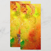 MAGISCHE BUTTERFLES IN GOUDEN SPARKLES (Voorkant / Achterkant)