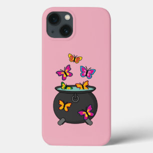 Magische Butterflies uit een Cauldron iPhone 13 Hoesje