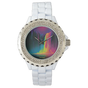 Magische cascade, boeiende sereniteit horloge