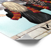 Magische Castle Wizard Portret, wizards afdrukken Poster (Hoek)