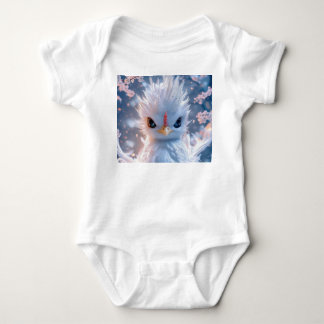 Magische Cherry Blossom Bird - Baby Bodysuit