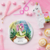 Magische Cobra Slang Verjaardag Papieren Bordje (Feest)