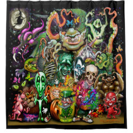 Magische creatieve gordijn