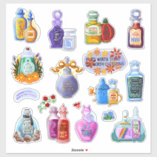 Magische Drankjes Stickerblad Sticker