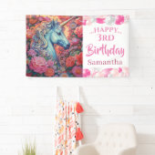 Magische eenhoorn ballon banner (Insitu)