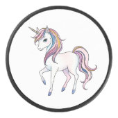 Magische Eenhoorn Dromen - Whimsical Fantasy Desig Hockey Puck (Voorkant)