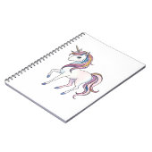 Magische Eenhoorn Dromen - Whimsical Fantasy Desig Notitieboek (Linkerzijde)