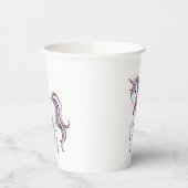 Magische Eenhoorn Dromen - Whimsical Fantasy Desig Papieren Bekers (Links)