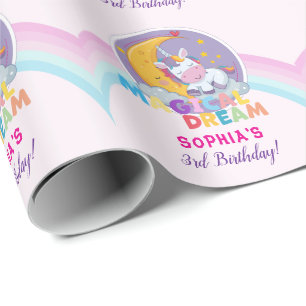 Magische Eenhoorn Droom Cadeaupapier