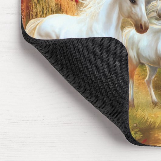 Magische Eenhoorn, Fantasie Mythische Creatuur Dec Muismat (Hoek)