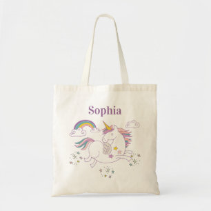 Magische Eenhoorn Gepersonaliseerde Herbruikbare T Tote Bag