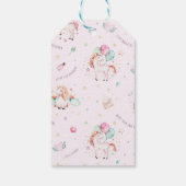 Magische Eenhoorn Gift Label Cadeaulabel (Achterkant)