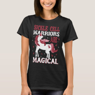 Magische Eenhoorn Sikkel Cell Warriors T-shirt