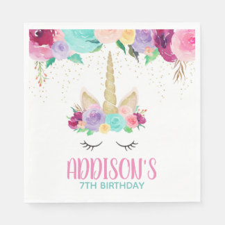 Magische Eenhoorn Verjaardagsfeest Baby shower ser Servet