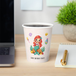 Magische Eenhoorns & Meermaiden Papieren Bekers