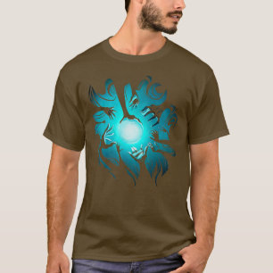 Magische energie of een bol van de Energy Witch De T-shirt