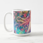 Magische Etherische Anime Meisje Koffiemok (Links)