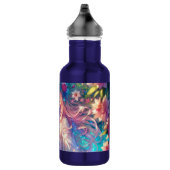 Magische Etherische Anime Meisje Waterfles (Rechts)