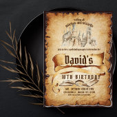 Magische Fabulous 10e verjaardagsfeest uitnodiging