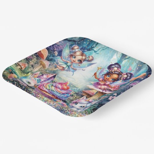 Magische Fairy Land Party Bord (Gebogen)