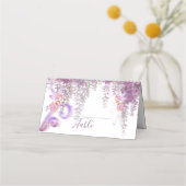 Magische Fairy Theme Folded Place Card Table Kaart (Voorkant)