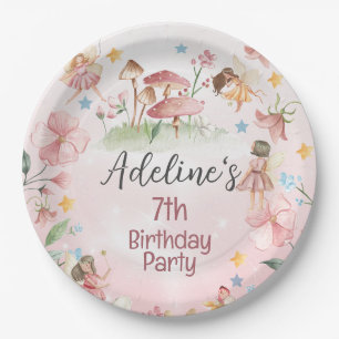 Magische Fairy Tuin Papier Borden Papieren Bordje