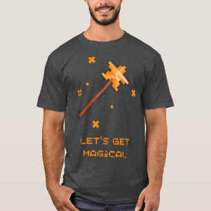 Magische Fairy Wand Video's Funny Gamers geproject T-shirt